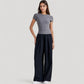 Short Sleeve Fitted Crew Neck Top with Stretch Fabric for a Sleek and Comfortable Everyday Look