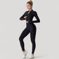High Waist Compression Leggings with Seamless Fit and Sculpting Stretch Fabric