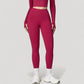 High Waist Compression Leggings with Seamless Fit and Sculpting Stretch Fabric