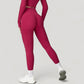 High Waist Compression Leggings with Seamless Fit and Sculpting Stretch Fabric