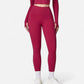 High Waist Compression Leggings with Seamless Fit and Sculpting Stretch Fabric
