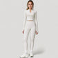 High Waist Compression Leggings with Seamless Fit and Sculpting Stretch Fabric