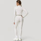 High Waist Compression Leggings with Seamless Fit and Sculpting Stretch Fabric