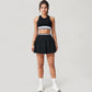 Pleated Tennis Skirt with Built-In Shorts and Side Pocket for Sporty Style and Functional Movement