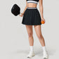 Pleated Tennis Skirt with Built-In Shorts and Side Pocket for Sporty Style and Functional Movement