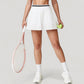 Pleated Tennis Skirt with Built-In Shorts and Side Pocket for Sporty Style and Functional Movement