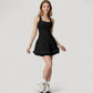 Tulle Mini Skirt with Soft Lining and Layered Ruffle Hem for a Whimsical Ballet-Inspired Look