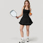 Tulle Mini Skirt with Soft Lining and Layered Ruffle Hem for a Whimsical Ballet-Inspired Look