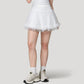 Tulle Mini Skirt with Soft Lining and Layered Ruffle Hem for a Whimsical Ballet-Inspired Look