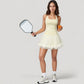 Tulle Mini Skirt with Soft Lining and Layered Ruffle Hem for a Whimsical Ballet-Inspired Look