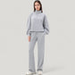 Wide Leg Lounge Pants with Elastic Drawstring Waist