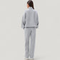 Wide Leg Lounge Pants with Elastic Drawstring Waist