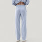 Wide Leg Lounge Pants with Elastic Drawstring Waist