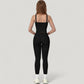 High Waist Crossover Lounge Leggings with Full Length Slim Fit and Flattering Waistband