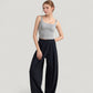 Ribbed Knit Square Neck Tank Top with Wide Straps