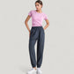 High Waist Jogger Pants with Elastic Cuffs and Side Pockets