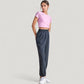 High Waist Jogger Pants with Elastic Cuffs and Side Pockets