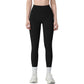 High Waist Contoured Seam Activewear Leggings with Stretch Fit and Full Length