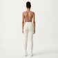 Sleeveless Cropped Fitted Active Tank Top with Smooth Stretch Fabric and Crew Neckline