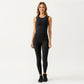 Sleeveless Fitted Active Tank Top with Smooth Stretch Fabric and Scoop Neckline