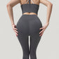 High Waist Full Length Leggings with Wide Waistband and Side Pocket