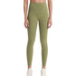 High Waist Full Length Leggings with Wide Waistband