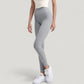 High Waist Full Length Leggings with Wide Waistband
