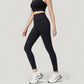 High Waist Full Length Seamless Leggings with Contoured Fit