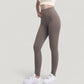 High Waist Full Length Seamless Leggings with Body Contouring Design