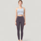 Double Strap Crew Neck Ribbed Crop Top with Fitted Hem