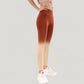 High Waist Ombre Gradient Seamless Leggings with Wide Waistband