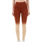 High Waist Ombre Gradient Seamless Leggings with Wide Waistband