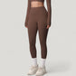High Waist Full Length Leggings with Side Pockets and Wide Waistband