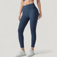 High Waist Leggings with Side Pockets and Seamless Fitted Design for Active and Casual Wear