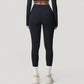 High Waist Leggings with Side Pockets and Seamless Stretch Fabric for Active and Everyday Wear