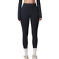 High Waist Leggings with Side Pockets and Seamless Stretch Fabric for Active and Everyday Wear