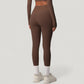 High Waist Leggings with Side Pockets and Seamless Stretch Fabric for Active and Everyday Wear