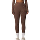 High Waist Leggings with Side Pockets and Seamless Stretch Fabric for Active and Everyday Wear