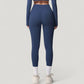 High Waist Leggings with Side Pockets and Seamless Stretch Fabric for Active and Everyday Wear