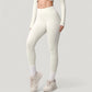High Waist Leggings with Side Pockets and Seamless Stretch Fabric for Active and Everyday Wear