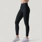 High Waist Seamless Full Length Leggings with Wide Waistband