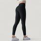 High Waist Seamless Full Length Leggings with Wide Waistband