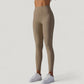 High Waist Seamless Full Length Leggings with Wide Waistband