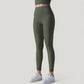 High Waist Seamless Full Length Leggings with Wide Waistband