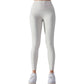 High Waist Seamless Full Length Leggings with Wide Waistband