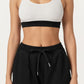 Wide Leg High Waist Drawstring Pants with Relaxed Fit and Soft Stretch Fabric