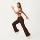 Wide Leg High Waist Drawstring Pants with Relaxed Fit and Soft Stretch Fabric