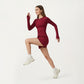 High Waist Drawstring Athletic Shorts with Soft Stretch Fabric and Side Pockets