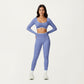 High Waist Seamless Athletic Leggings with Stretch Fit and Contoured Design