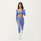 High Waist Seamless Athletic Leggings with Stretch Fit and Contoured Design